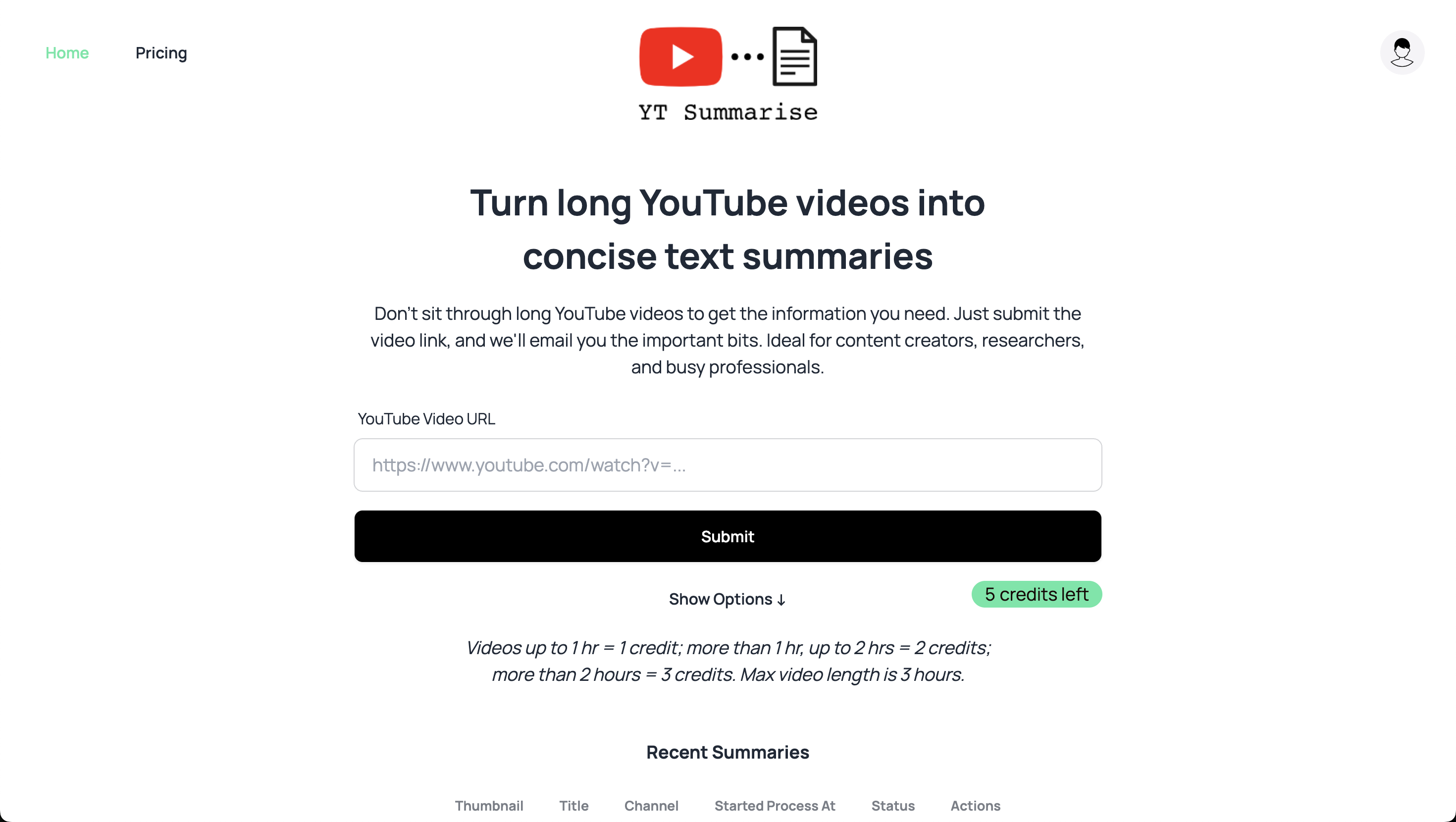 YouTube Summary AI